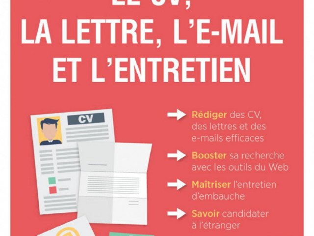Livre Le CV, la lettre, l'e-mail et l'entretien, Livres - Films - Musique, Conakry