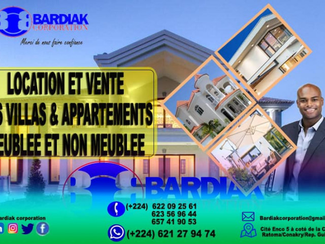 Service Immobilier, Autres Services, Conakry