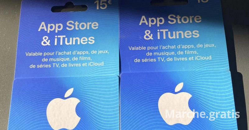 Acheter Carte Apple 2€