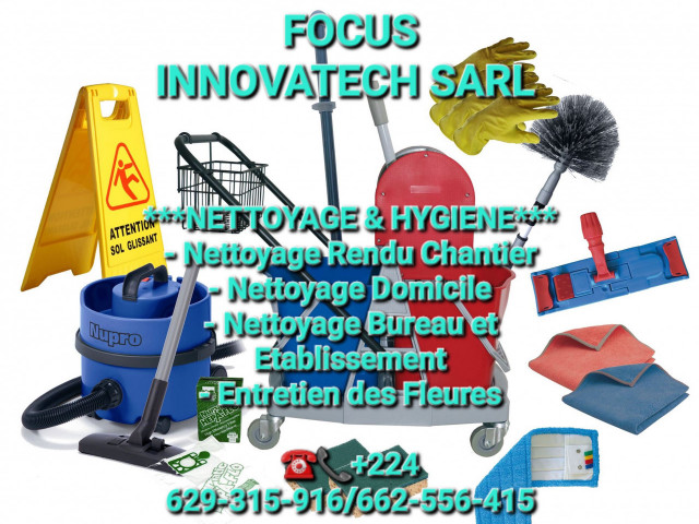 Nettoyage et Hygiène, Autres Services, Conakry