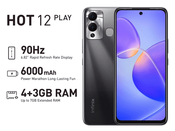 Infinix Hot 12 Play, Téléphones Mobiles, Conakry