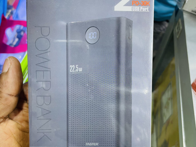 Powerbank Faster PD-30K, Accessoires Mobiles, Conakry