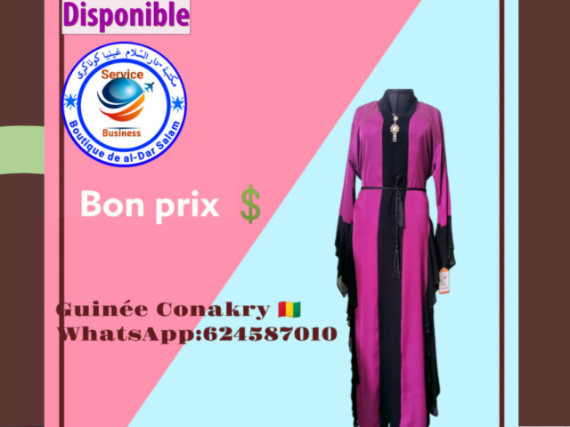 Différents Abayas, Vêtements, Conakry