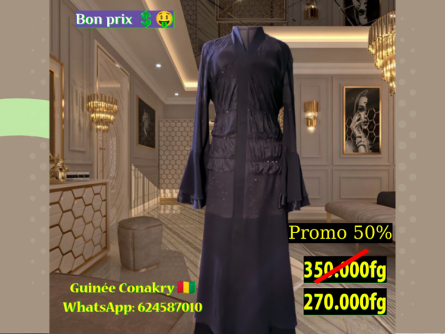 Différents Abayas, Vêtements, Conakry