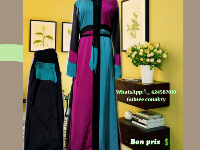 Différents Abayas, Vêtements, Conakry