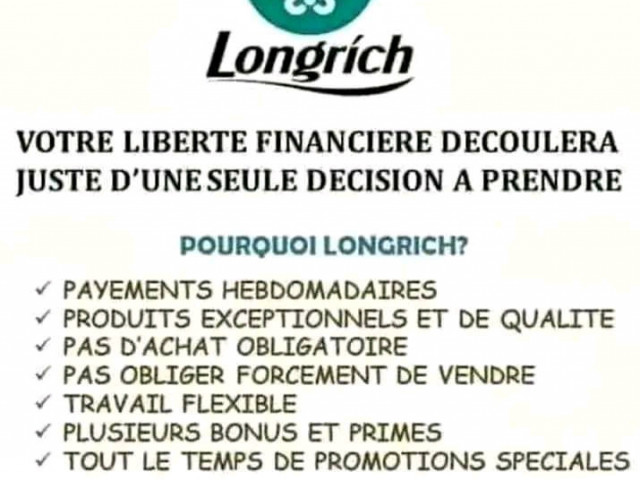 Recrutement à Longrich, Offres d'Emplois, Conakry