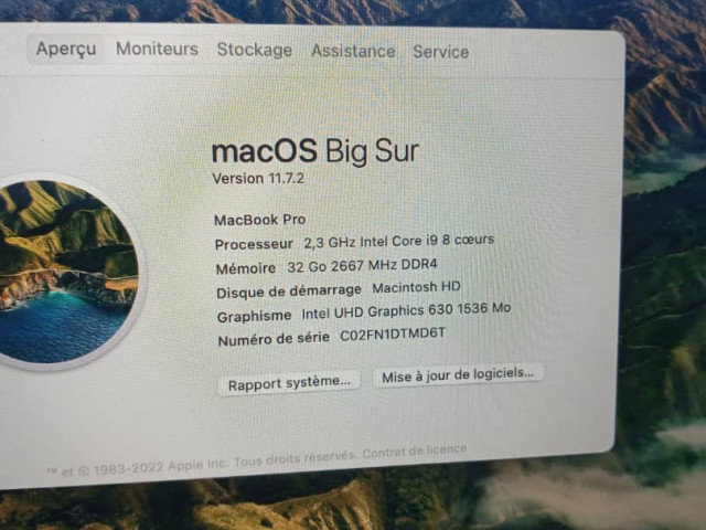 Apple MacBook Pro, Ordinateurs - Moniteurs, Conakry
