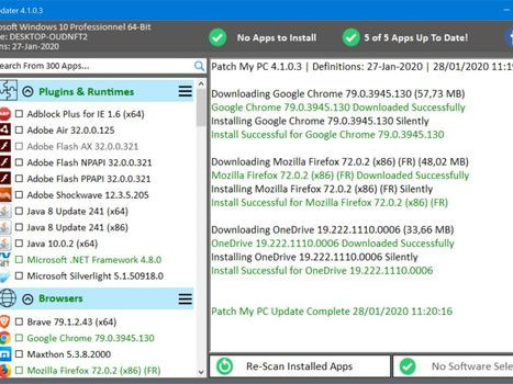 Mis à Jour de tous les Logiciels sur Windows, Réparation Électroniques, Conakry