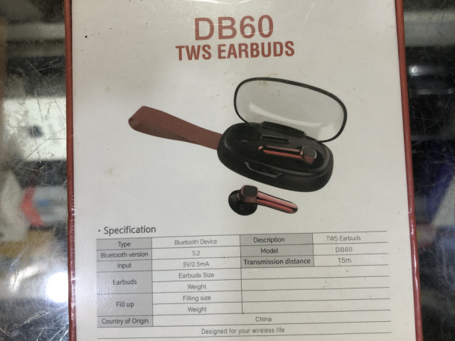 Ecouteurs Bluetooth BD60, Accessoires Mobiles, Conakry