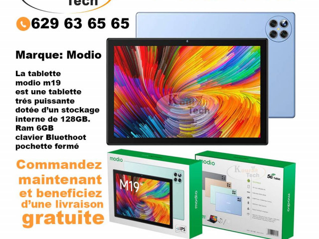 Tablette Modio M19, Tablettes, Conakry