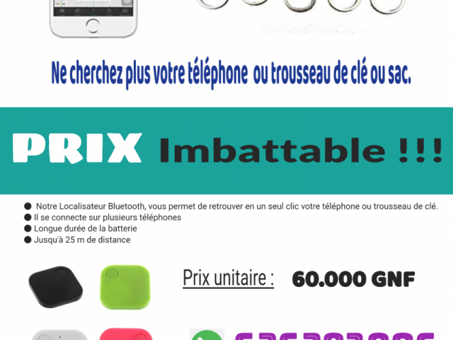 Localisateur Bluetooth, Soins Personnels, Conakry