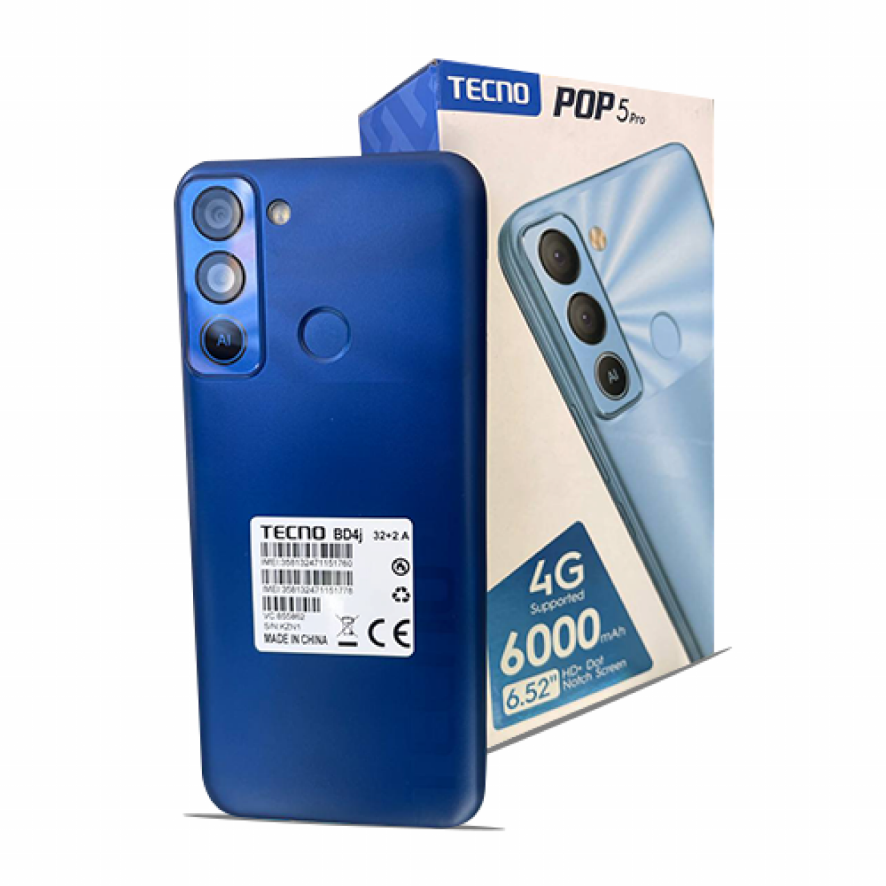 Tecno POP 5 Pro, Téléphones Mobiles, Conakry
