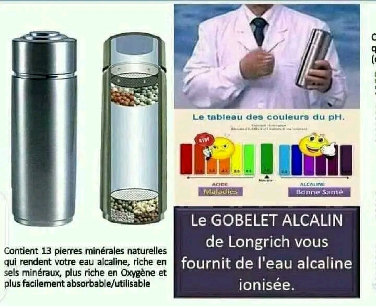 Gobelet Alcalin, Pharmacie - Suppléments, Conakry