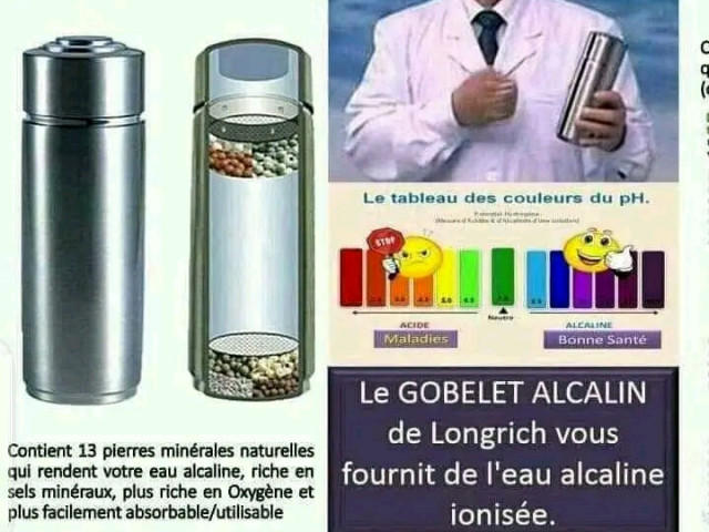 Gobelet Alcalin, Pharmacie - Suppléments, Conakry