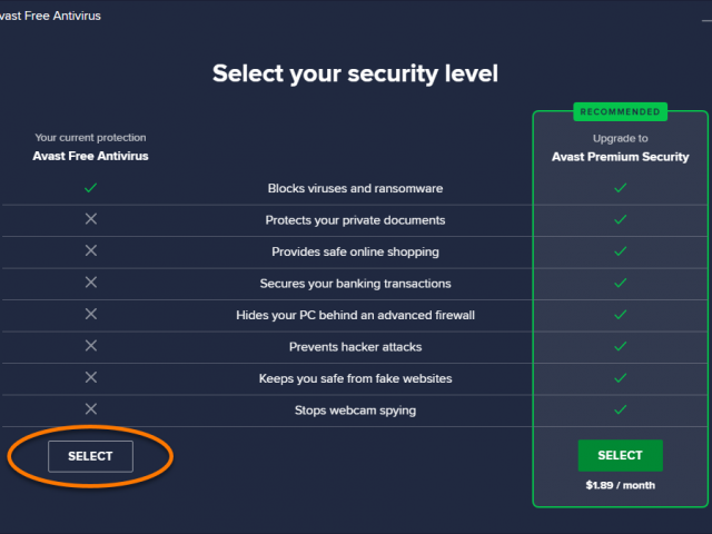 Avast Antivirus, Autres Services, Conakry