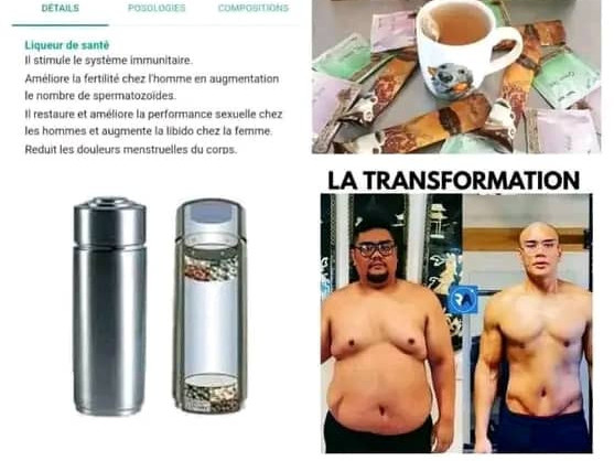 Gobelet Alcalin Longrich, Pharmacie - Suppléments, Conakry