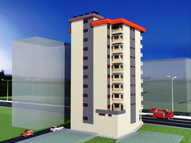 Bรขtiment ร Hamdallaye, Maisons, Conakry