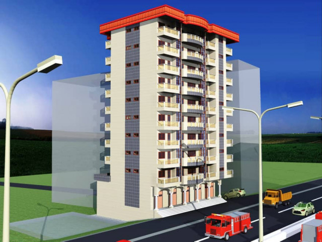 Bรขtiment ร Hamdallaye, Maisons, Conakry