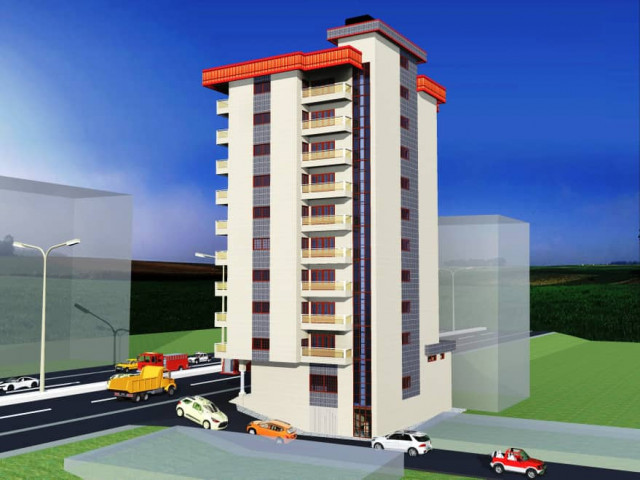 Bรขtiment ร Hamdallaye, Maisons, Conakry