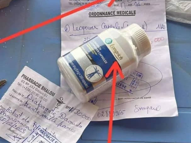 Libao Longrich, Pharmacie - Suppléments, Conakry