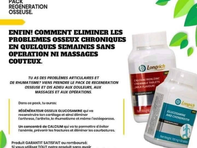 Arthro Supreviver Longrich, Pharmacie - Suppléments, Conakry