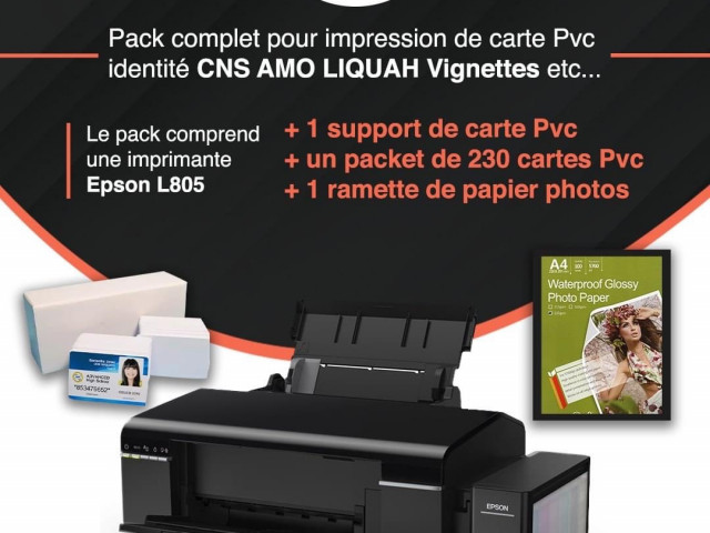 Imprimante Epson EcoTank L805, Électroniques de Bureau, Conakry