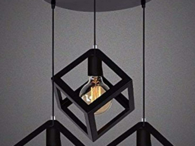 Lustre EtronikStore 3 Cube Light Cluster, Décoration, Conakry