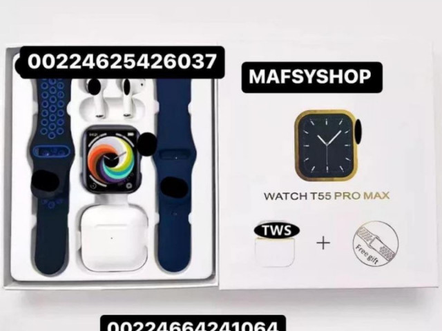 Montre Connectée Watch 8+ AirPods, Accessoires Mobiles, Conakry