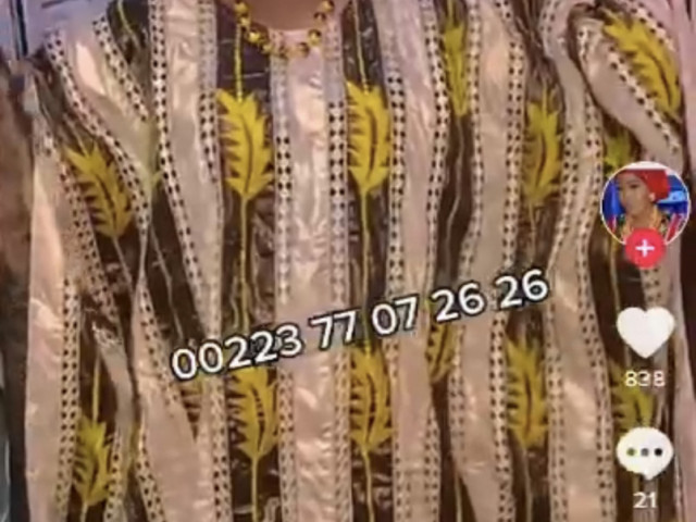 Robe Bazin, Vêtements, Conakry