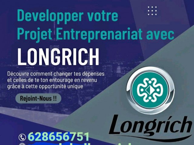 Projet de Développement Entrepreneuriale Longrich, Offres d'Emplois, Conakry