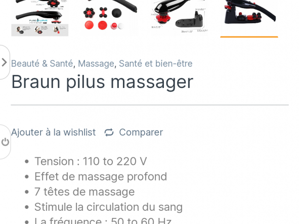 Vibro Masseur, Soins Personnels, Conakry