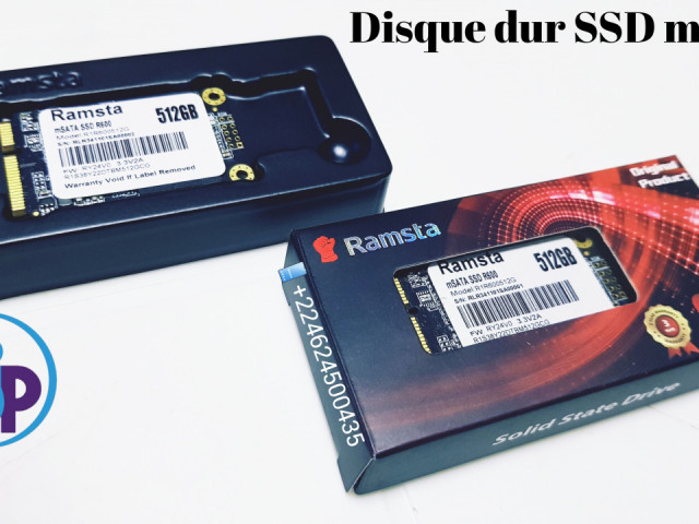 Disque dur SSD Mini Sata Ramsta R600, Ordinateurs - Moniteurs, Conakry