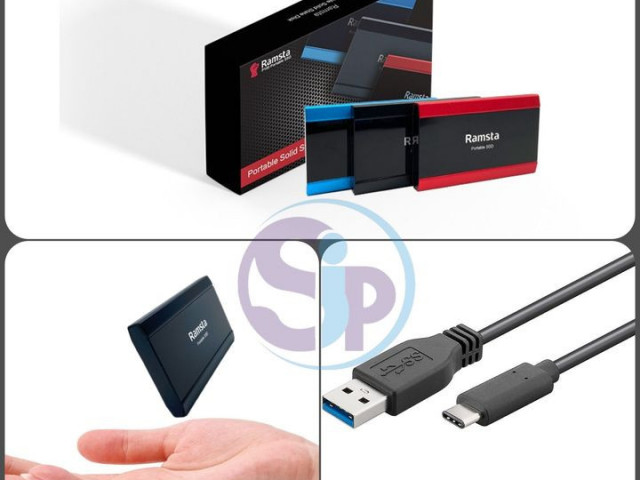 Disque Dur SSD Externe Ramsta P100, Ordinateurs - Moniteurs, Conakry