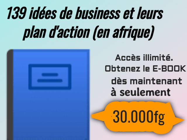 Livre pour Entreprendre, Livres - Films - Musique, Conakry