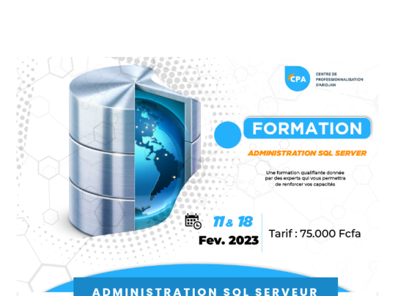 Formation Administration Microsoft SQL Serveur, Cours - Formations, Conakry