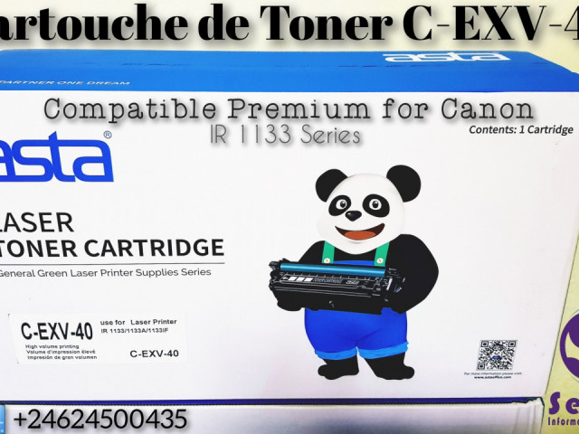 Cartouche de Toner compatible C-EXV-40 for Canon iR1133, Ordinateurs - Moniteurs, Conakry
