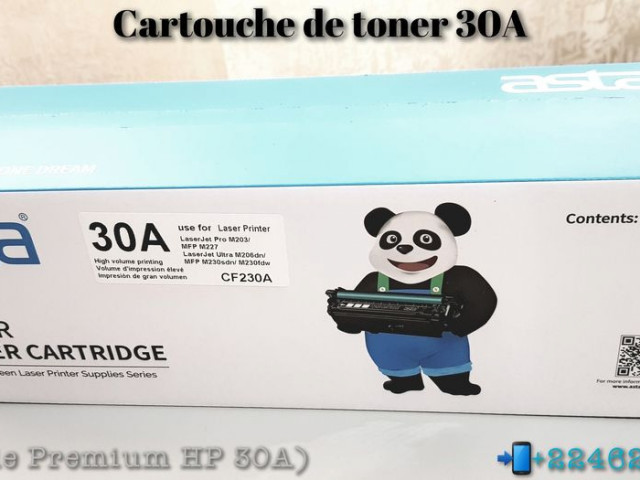 Cartouche de Toner Asta compatible HP 30A, Électroniques de Bureau, Conakry