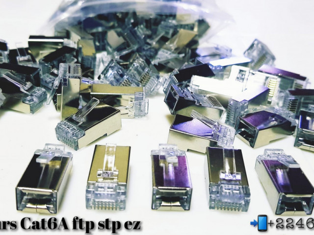 Connecteur RJ45 Cat6A FTP EZ, Électroniques de Bureau, Conakry