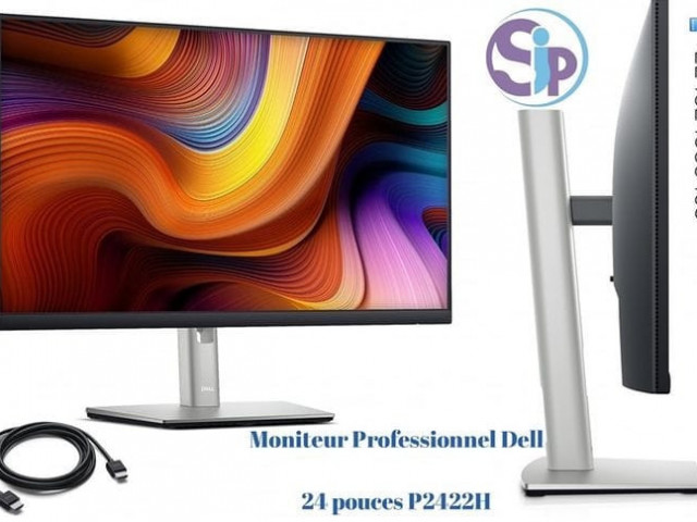 Moniteur Professionnel Dell 24'' LED, Ordinateurs - Moniteurs, Conakry