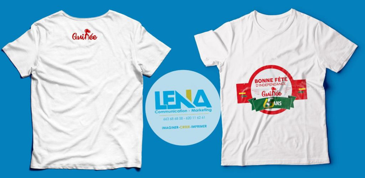 T-Shirt Guinée 65, Vêtements, Conakry