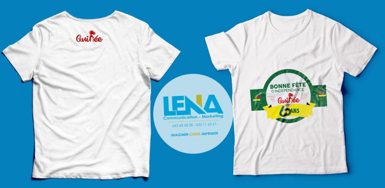 T-Shirt Guinée 65, Vêtements, Conakry