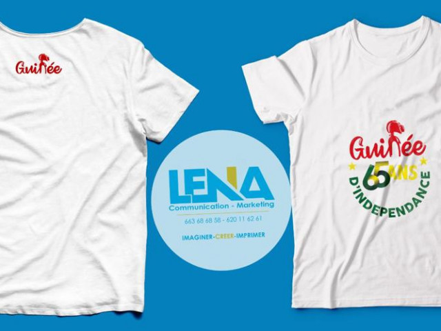 T-Shirt Guinée 65, Vêtements, Conakry