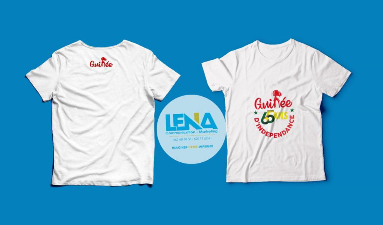 T-Shirt Guinée 65, Vêtements, Conakry