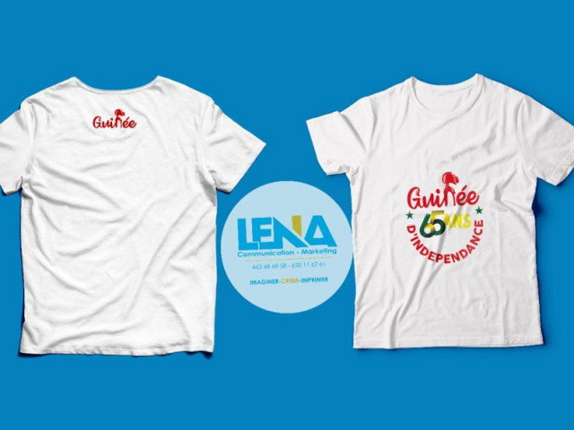 T-Shirt Guinée 65, Vêtements, Conakry