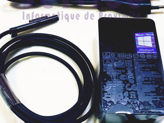 Chargeur d'Alimentation pour Microsoft Pro 4, 65W 15W, Ordinateurs - Moniteurs, Conakry