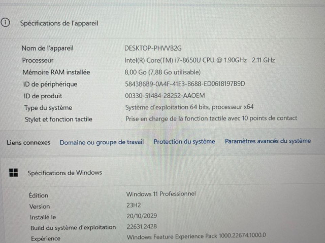 Différents DELL Latitude 7490, Ordinateurs - Moniteurs, Kankan