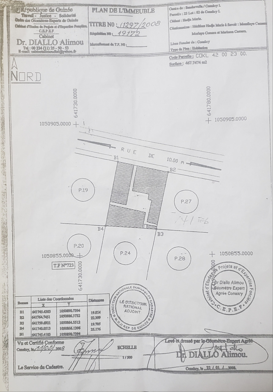 Vente de Terrain, Terrains, Conakry