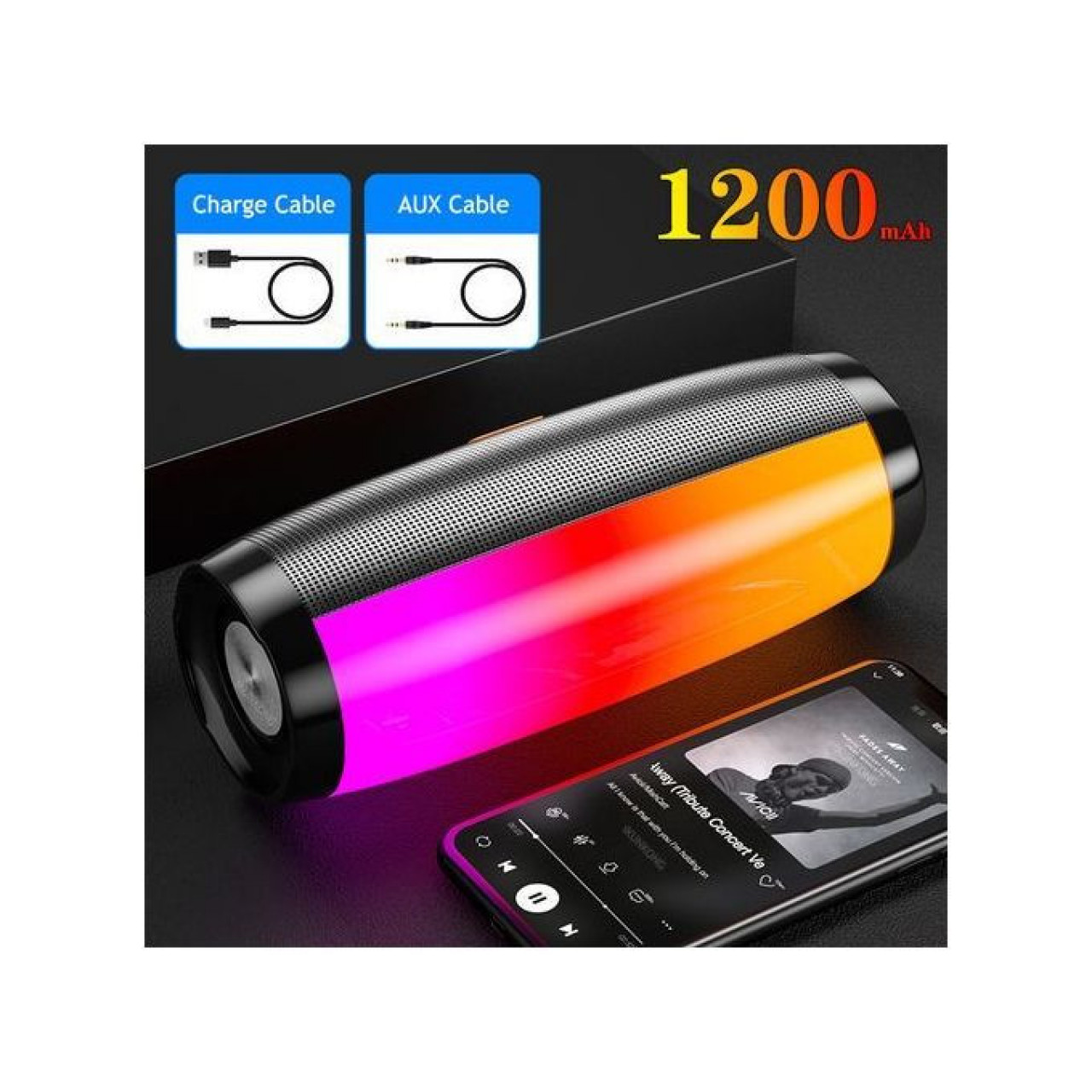 Haut parleur bluetooth sans fil et les lampe, TV - Audio - Vidéo, Conakry