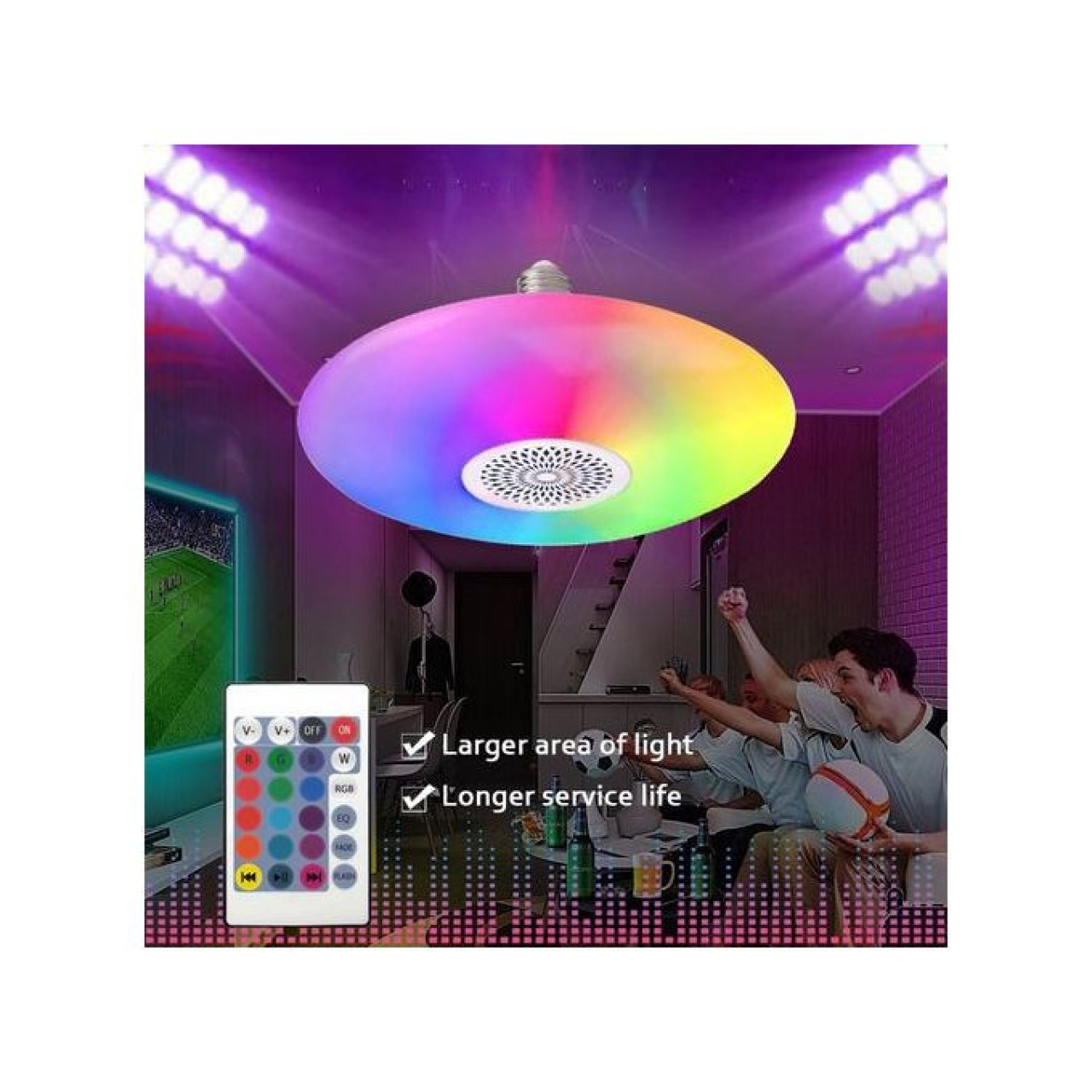 White Label Ampoule intelligente Bluetooth RGB, Autres Accessoires, Conakry