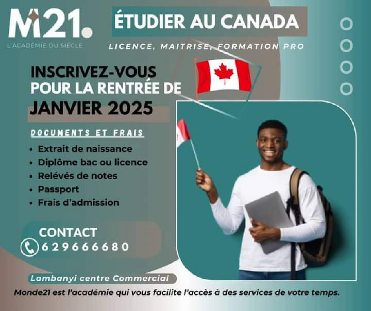 Étudier au Canada, Autres Services, Conakry